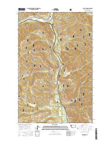 Tony Peak 2017 topographic map thumbnail