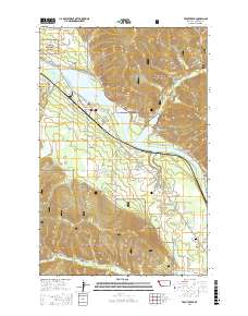 Trout Creek 2017 topographic map thumbnail