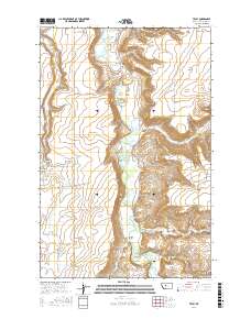 Truly 2017 topographic map thumbnail