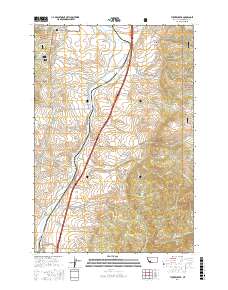 Tucker Creek 2017 topographic map thumbnail