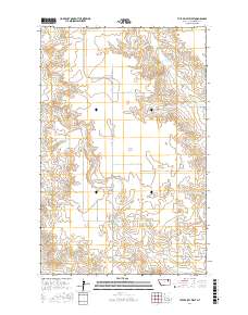 Tule Valley West 2017 topographic map thumbnail