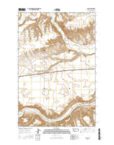Tunis 2017 topographic map thumbnail
