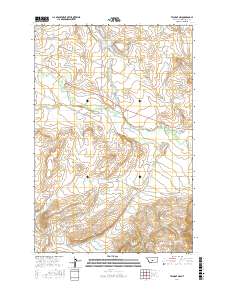 Twodot NW 2017 topographic map thumbnail