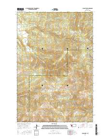 Union Peak 2017 topographic map thumbnail