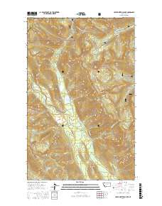 Upper Whitefish Lake 2017 topographic map thumbnail