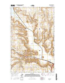 Virden 2017 topographic map thumbnail