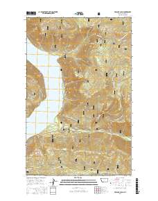 Volcour Gulch 2017 topographic map thumbnail