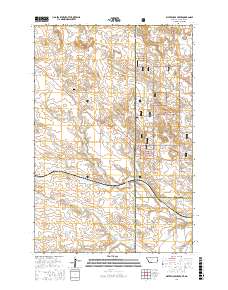 Waterhole Creek 2017 topographic map thumbnail