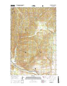 Weeksville 2017 topographic map thumbnail