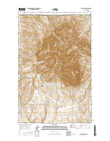 West Butte 2017 topographic map thumbnail