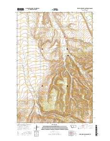 West Fork Beaver Creek 2017 topographic map thumbnail