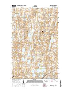 Westby North 2017 topographic map thumbnail