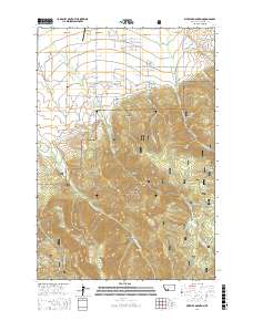 Wheeler Mountain 2017 topographic map thumbnail