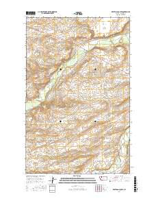 White Man Coulee 2017 topographic map thumbnail
