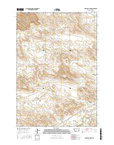 Whitetail Creek 2017 topographic map thumbnail