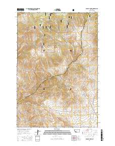 Wickiup Creek 2017 topographic map thumbnail