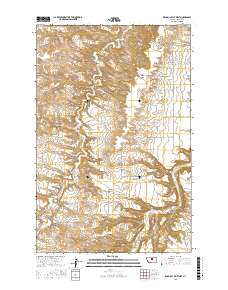 Wild Bill Flat West 2017 topographic map thumbnail