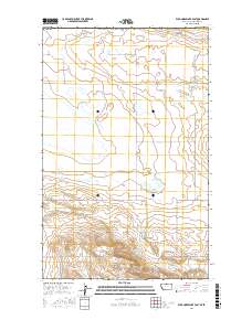 Wild Horse Lake East 2017 topographic map preview
