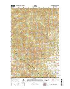 Wild Horse Parks 2017 topographic map thumbnail
