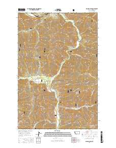 Williams Peak 2017 topographic map thumbnail