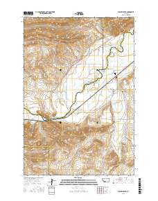 Willow Creek 2017 topographic map thumbnail