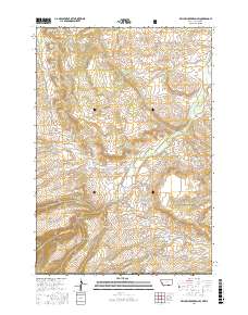 Willow Creek Dam SW 2017 topographic map thumbnail