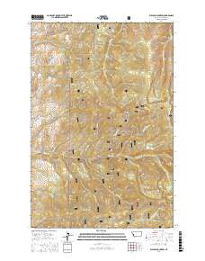 Willow Mountain 2017 topographic map thumbnail