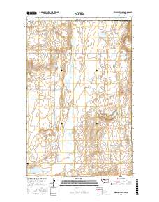 Willshaw Flats 2017 topographic map thumbnail