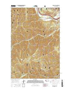 Wilson Gulch 2017 topographic map thumbnail