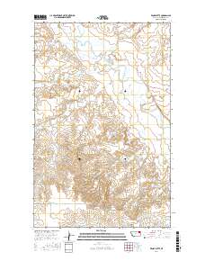 Windy Butte 2017 topographic map thumbnail