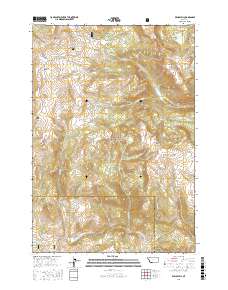 Windy Hill 2017 topographic map thumbnail