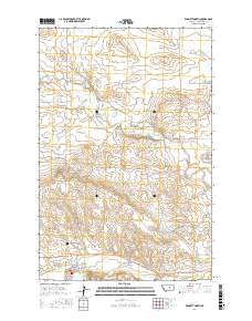 Winnett North 2017 topographic map thumbnail