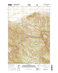 Winslow Creek 2017 topographic map thumbnail