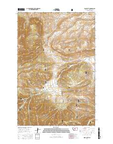 Wolf Butte 2017 topographic map thumbnail