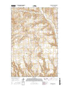 Wolf Point NE 2017 topographic map thumbnail