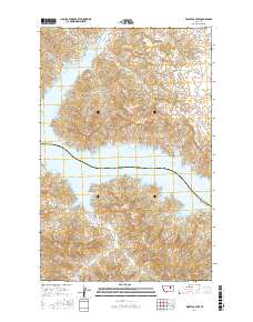 Wolfe Coulee 2017 topographic map thumbnail