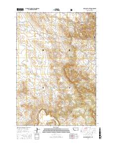 Belltower Butte 2017 topographic map thumbnail