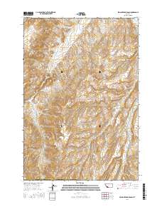Belmont Park Ranch 2017 topographic map thumbnail