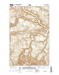 Big Coulee 2017 topographic map thumbnail