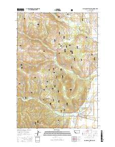 Big Hole Battlefield 2017 topographic map thumbnail