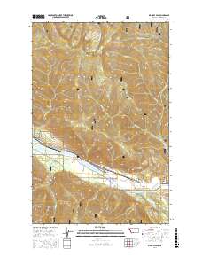 Big Hole Peak 2017 topographic map thumbnail