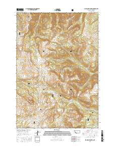 Big Horn Mountain 2017 topographic map thumbnail
