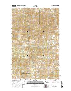 Big John Butte 2017 topographic map thumbnail