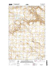 Bigby Lake 2017 topographic map thumbnail