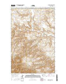 Bingham Lake 2017 topographic map thumbnail
