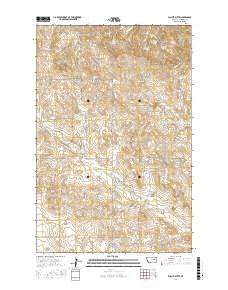 Biscuit Butte 2017 topographic map thumbnail