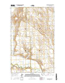 Bjornberg Bridge 2017 topographic map thumbnail