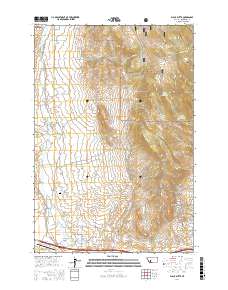 Black Butte 2017 topographic map thumbnail