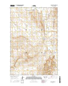 Black Coulee 2017 topographic map thumbnail