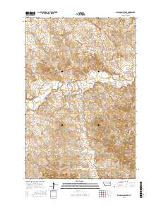 Black John Coulee 2017 topographic map thumbnail